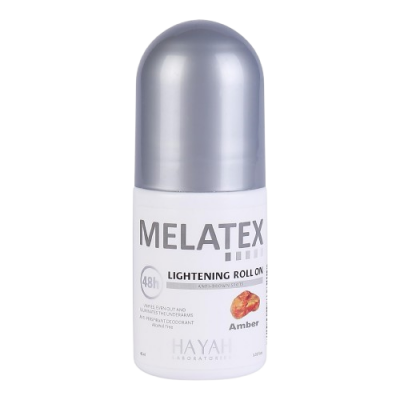 HAYAH LABORATORIES MELATEX LIGHTENING ROLL ON AMBER 48 PROTECTION 40 ML